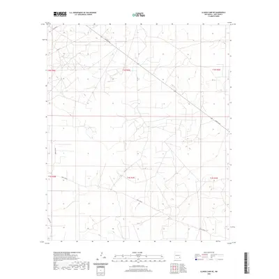 2020 Map of Illinois Camp NE, 2020 Print