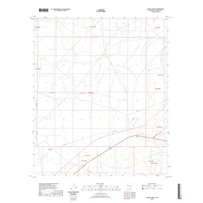 2020 Map of Illinois Camp SE, 2020 Print