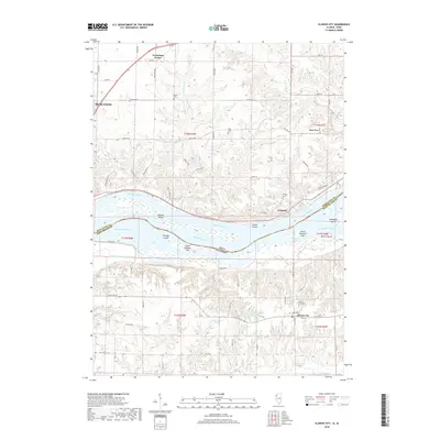 2018 Map of Illinois City, 2018 Print