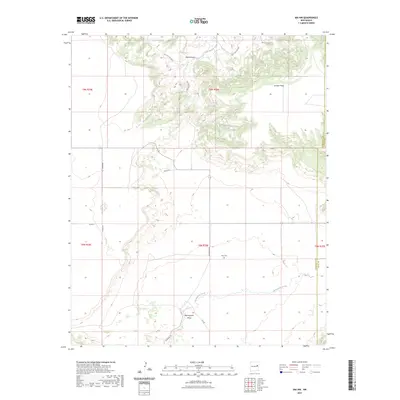 2023 Map of Ima NW, 2023 Print