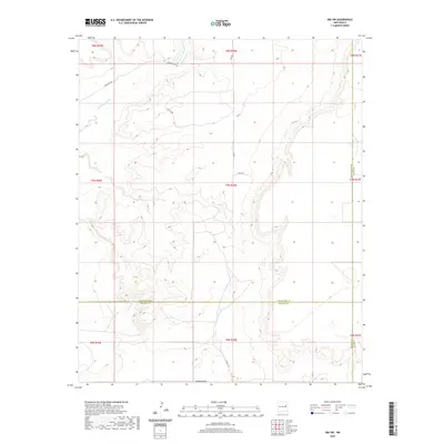 2020 Map of Ima SW, 2020 Print
