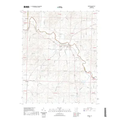 2020 Map of Imboden, 2020 Print