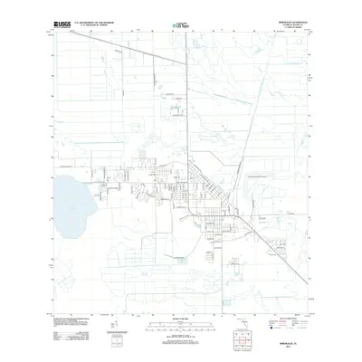 2012 Map of Immokalee, 2012 Print