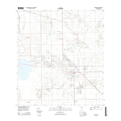2015 Map of Immokalee, 2015 Print