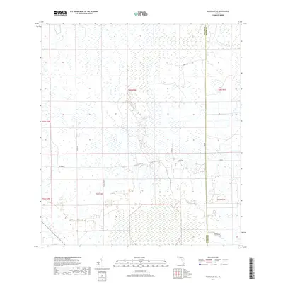 2018 Map of Immokalee NE, 2018 Print