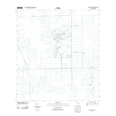 2012 Map of Immokalee SW, 2012 Print