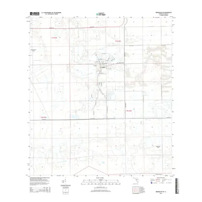 2015 Map of Immokalee SW, 2015 Print