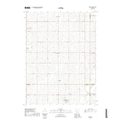 2018 Map of Imogene, 2018 Print