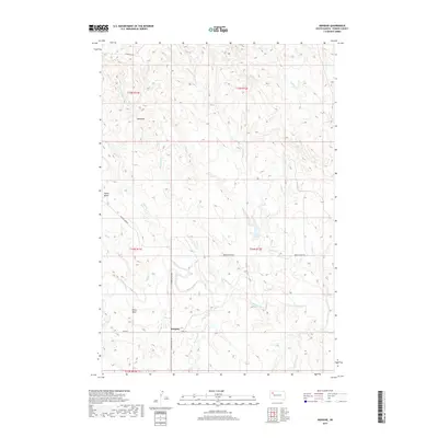 2017 Map of Imogene, 2017 Print