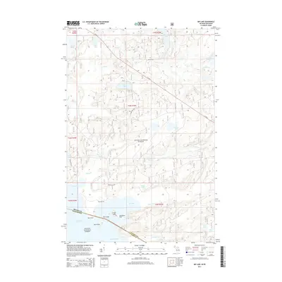 2014 Map of Imp Lake, 2014 Print
