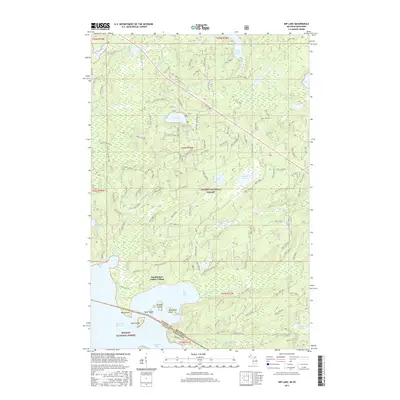 2017 Map of Imp Lake, 2017 Print