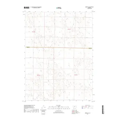 2017 Map of Imperial NE, 2017 Print