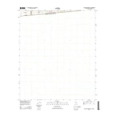 2015 Map of In-Ko-Pah Gorge OE S, 2015 Print