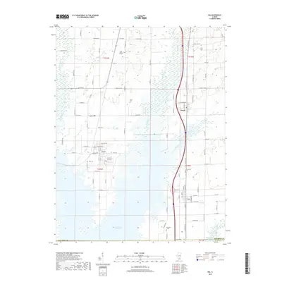 2018 Map of Ina, 2018 Print