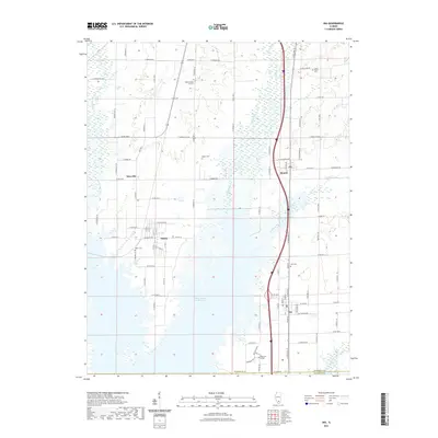 2021 Map of Ina, 2021 Print