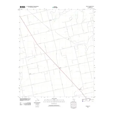 2010 Map of Inadale, 2010 Print