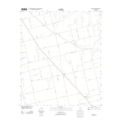 2012 Map of Inadale, 2012 Print