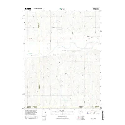 2014 Map of Inavale, 2014 Print