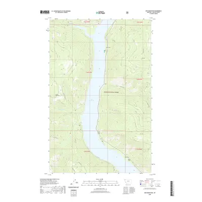 2020 Map of Inch Mountain, 2020 Print