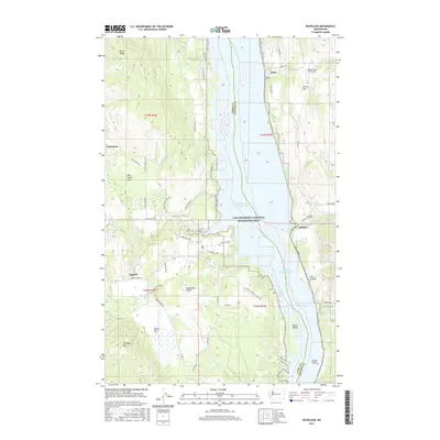 2017 Map of Inchelium, 2017 Print