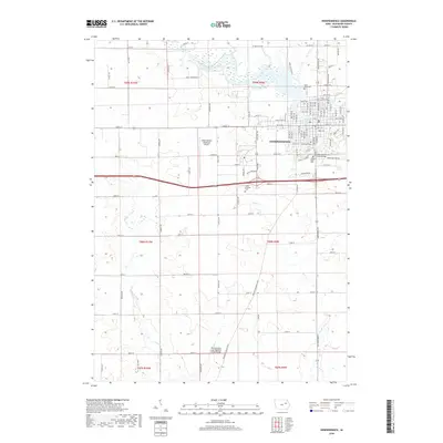 2018 Map of Independence, 2018 Print