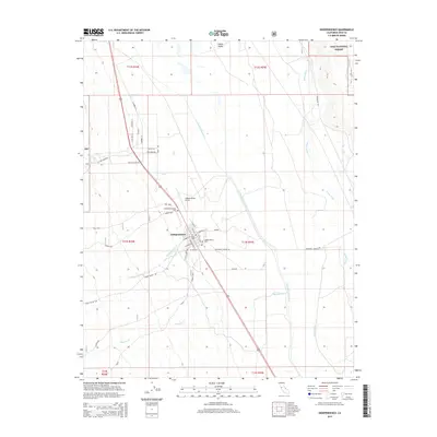 2015 Map of Independence, 2015 Print