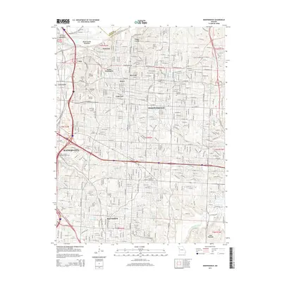 2015 Map of Independence, 2015 Print