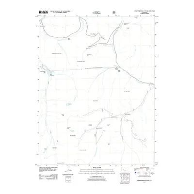 2011 Map of Independence Pass, 2011 Print