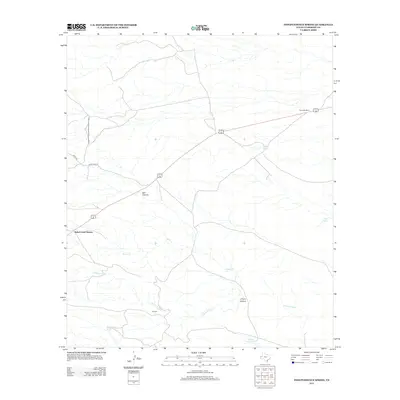 2012 Map of Independence Spring, 2012 Print