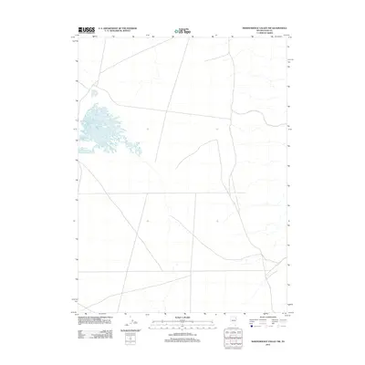 2012 Map of Independence Valley NW, 2012 Print
