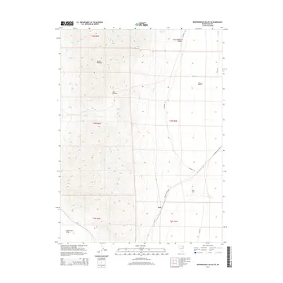 2014 Map of Independence Valley SE, 2014 Print