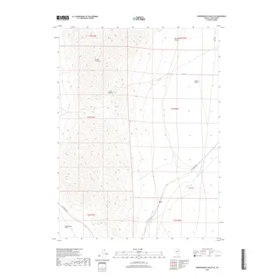 2018 Map of Independence Valley SE, 2018 Print