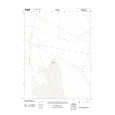 2012 Map of Independence Valley SW, 2012 Print