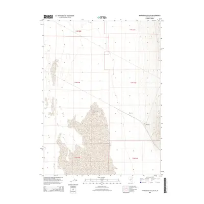 2014 Map of Independence Valley SW, 2014 Print