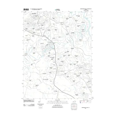 2011 Map of Independent Hill, 2011 Print