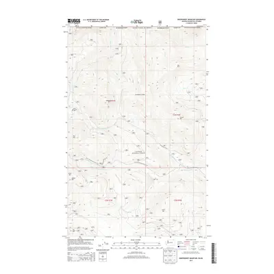 2014 Map of Independent Mountain, 2014 Print