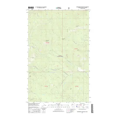2017 Map of Independent Mountain, 2017 Print