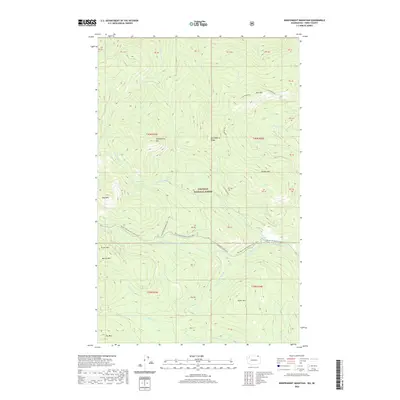 2020 Map of Independent Mountain, 2020 Print