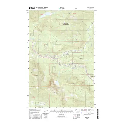 2017 Map of Index, 2017 Print