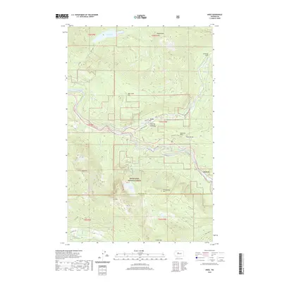 2020 Map of Index, 2020 Print