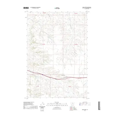 2023 Map of Indian Arrow, 2023 Print