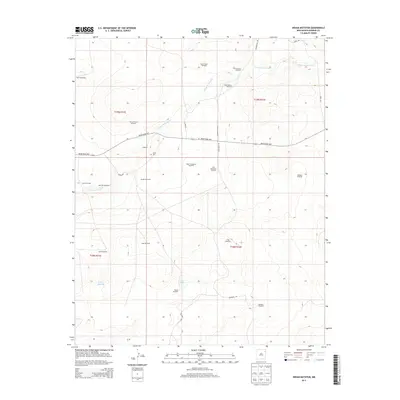 2013 Map of Indian Bathtub, 2013 Print