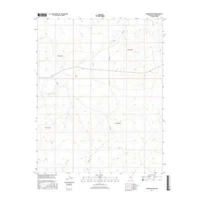 2017 Map of Indian Bathtub, 2017 Print