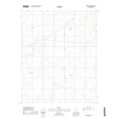 2020 Map of Indian Bathtub, 2020 Print