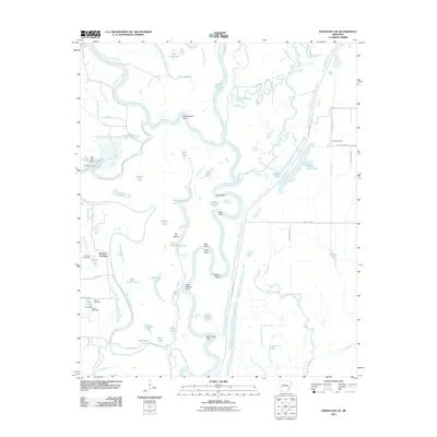 2011 Map of Indian Bay SE, 2011 Print