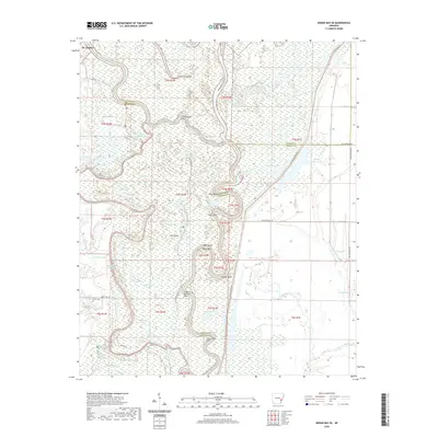 2020 Map of Indian Bay SE, 2020 Print