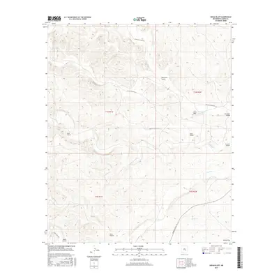 2017 Map of Indian Bluff, 2017 Print