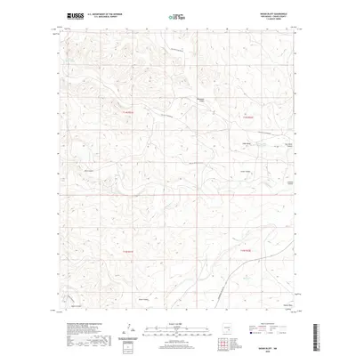 2020 Map of Indian Bluff, 2020 Print