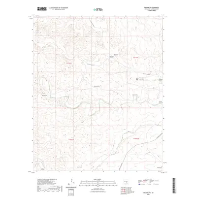 2023 Map of Indian Bluff, 2023 Print