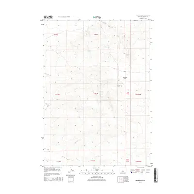 2015 Map of Indian Butte, 2015 Print